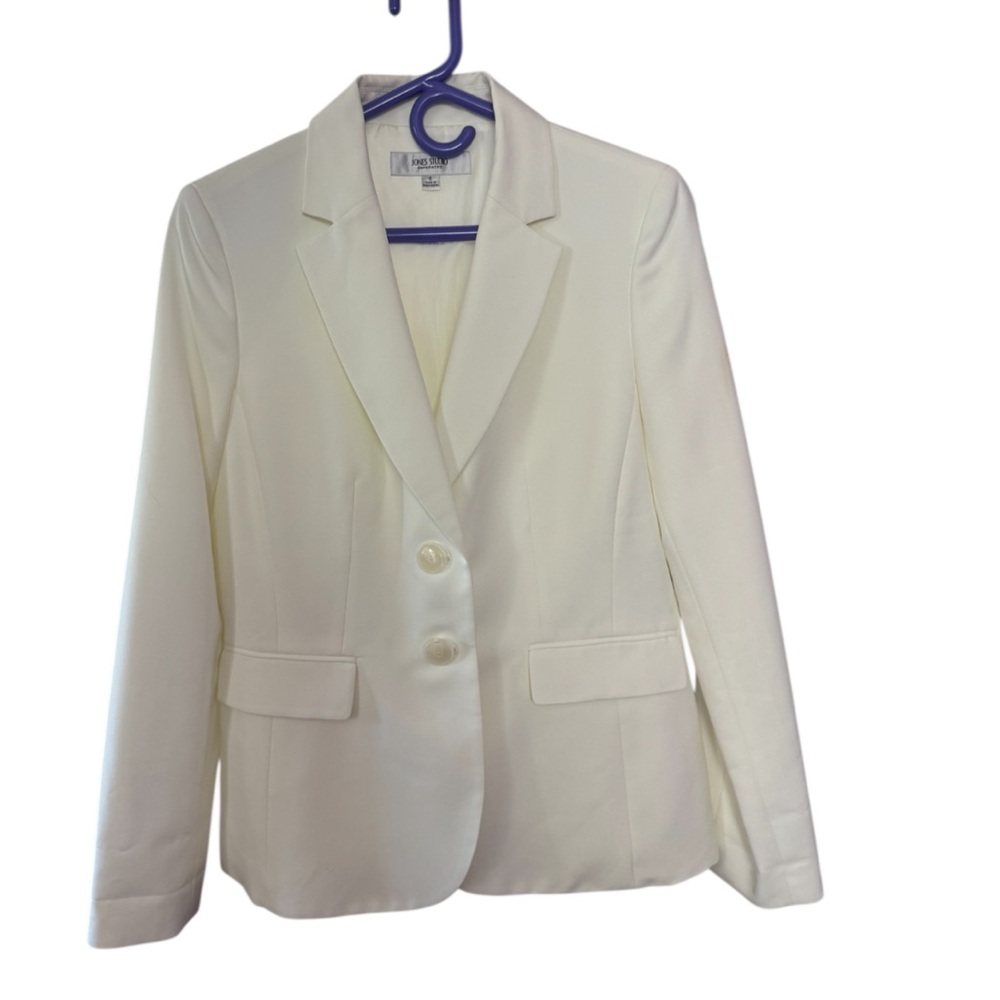 Jones Studio Separate White Two-Button Profession… - image 2